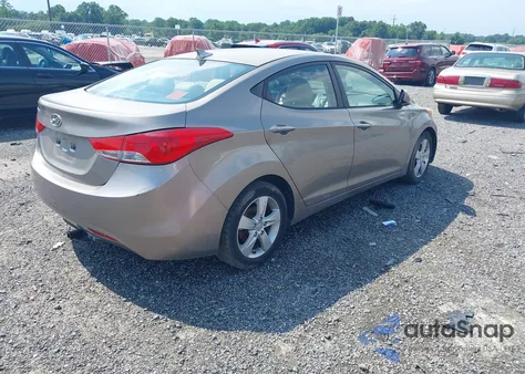 2013 Hyundai Elantra Gls/Limited из США, поврежденный, VIN 5NPDH4AE5DH288215